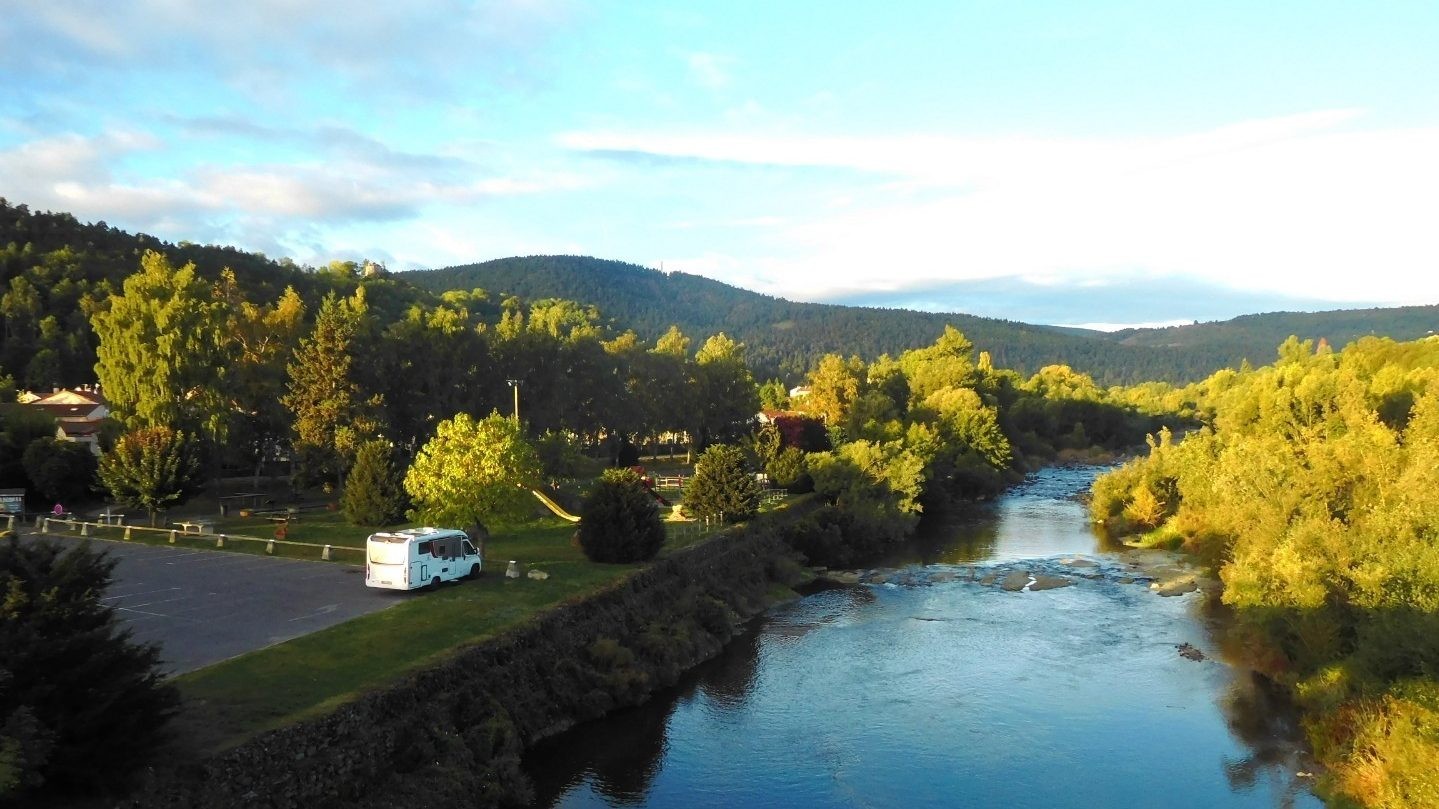 In Coubon, Auvergne, Frankreich